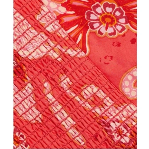 A.L.C. Arit Floral Sweetheart Crop Top in Calla Size 12 - Picture 3 of 16